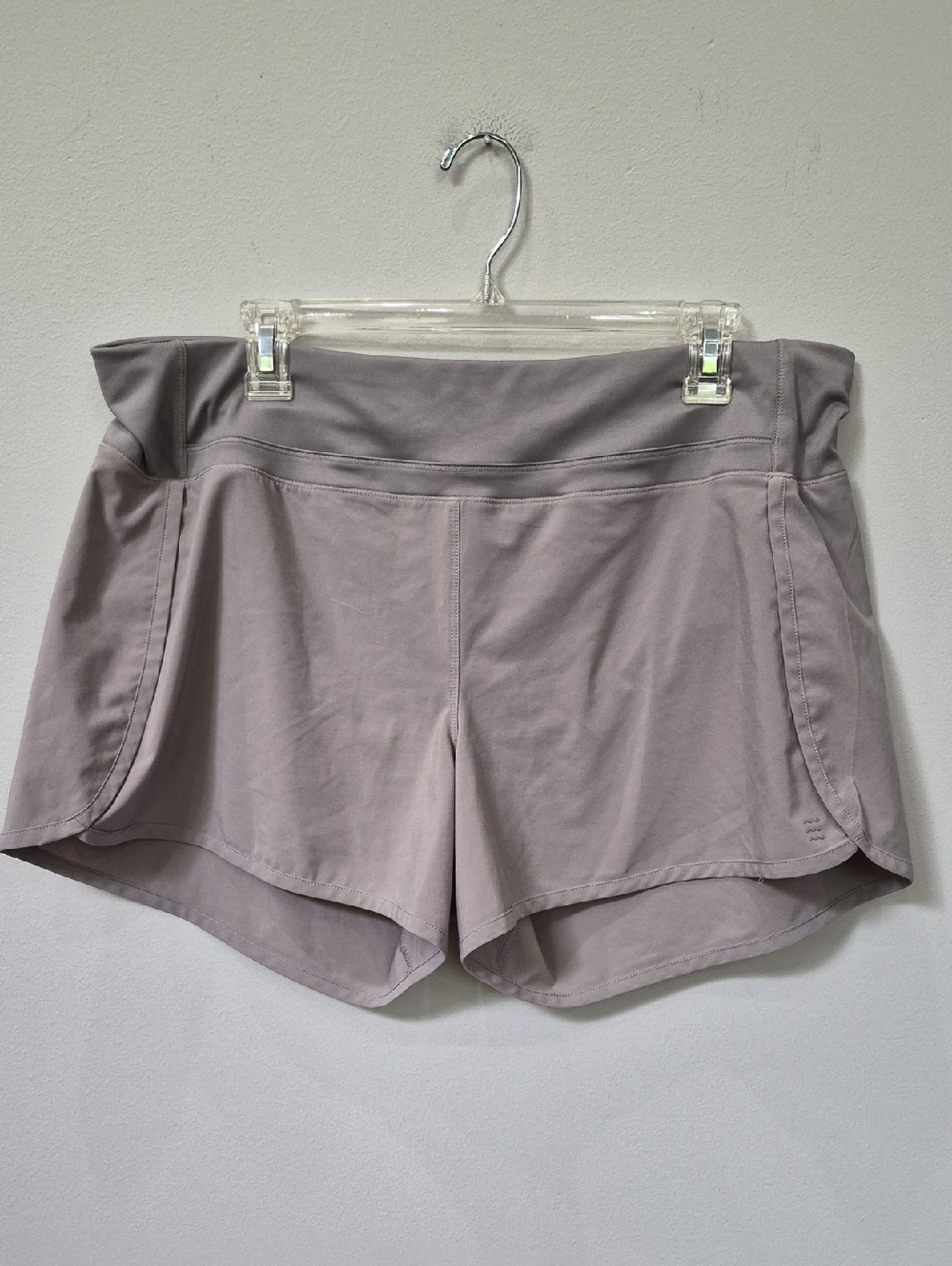 Free Fly Apparel Shorts Women's XL Athletic Performance Running Gray Neutral